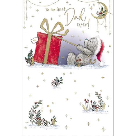 Best Dad Ever Me to You Bear Christmas Card £2.49